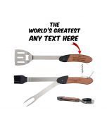 Personalised BBQ multi tool birthday gift for your husband