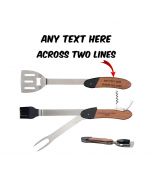 Personalised BBQ multi tool anniversary gift for your husband