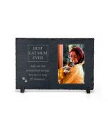 Best cat mum ever personalised gift photo frames.