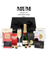 Champagne gift boxes for mums in New Zealand.