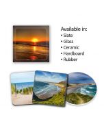 Personalised coasters with your own photo's printed on.