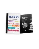 Personalised passport holder for birthday gifts