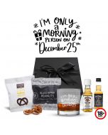 I'm not a morning person Whiskey gift boxes for Christmas