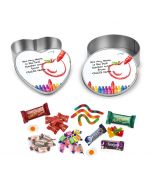 Personalised lolly tin gift for teachers.