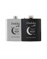 Personalised father's day hip flask for Daddy
