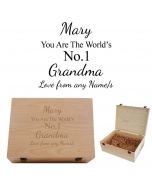Luxury personalised keepsake gift boxes for Grandmas in New Zealand.