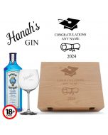 Personalised Gin gift box for graduation gifts