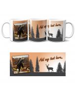 Personalised hunting themed gift mug