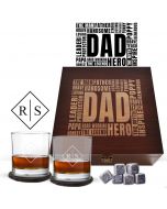 Luxury Tumbler Glasses Gift Set For Dad | The Man The Myth The Legend