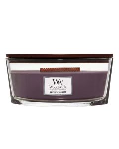 Ellipse WoodWick Amethyst & Amber Candle