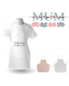 Personalised apron for Mum from the children
