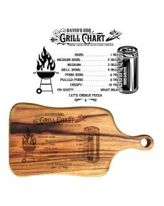 Funny personalised BBQ Beer timer chopping boards in New Zealand