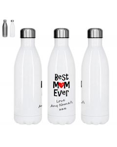 Personalised best mum reusable drinks bottle