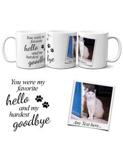 Personalised Cat Remembrance Mug