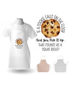 Funny cookie themed aprons for women in New Zealand