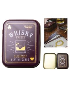 Gentlemen's Hardware whisky Trivia Playing Cards