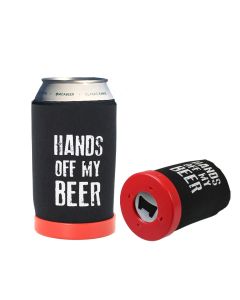 Hands off my beer can coolers with bottle opener