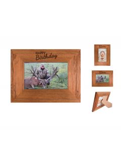 Rimu wood photo frame for birthday gifts
