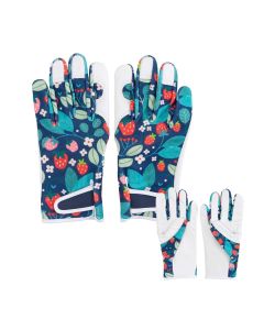 Pair of Strawberries design gardening gloves