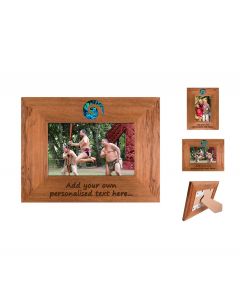 Rimu wood & Paua photo frame for birthday gifts