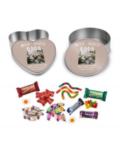 Lolly and chocolates gift tins for Papa