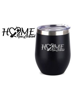 Thermal cup engraved with home love New Zealand design