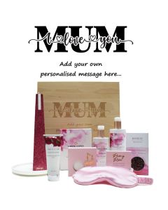 Luxury pamper hamper gift boxes for mums in New Zealand.