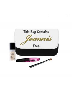 Personalised makeup bag for birthday gifts