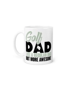 Golf themed gift mug for dad
