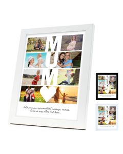 Personalised picture frames mum collage design