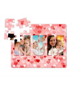 Personalised jigsaw puzzles for mum.