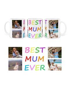 Best mum ever personalised gift mug