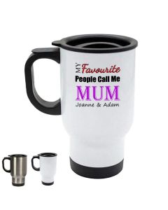 Personalised travel mug for mum