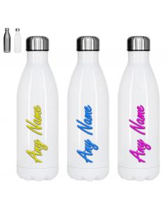 Personalised reusable drinks bottle