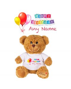 Personalised happy birthday gift teddy bears