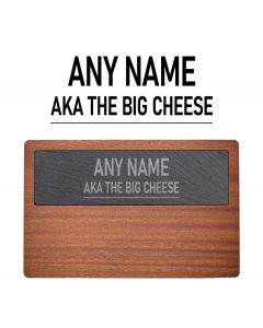 Personalised cheese boards fun AKA the big cheese design