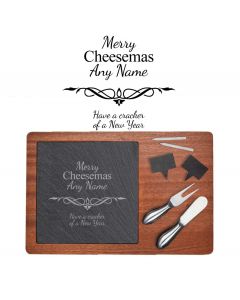Personalised cheese boards for Christmas gifts