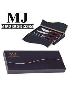 Personalised cheese knife gift sets with initials and name engraved