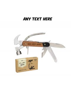 Personalised hammer multi tool gift for your boyfriend's birthday