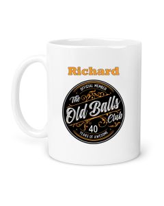 Funny personalised birthday gift mugs for men in New Zealand.