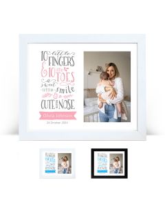 Personalised New Baby Photo Frames