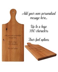 Rimu wood platter boards engraved with any text