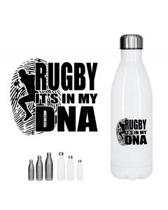 Rugby it's in my DNA stainless steel water bottles.