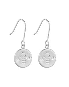 Little Taonga Round Busy Bee Pendant Earrings