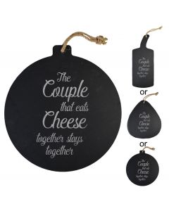 Couples slate serving paddles