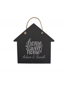 Personalised home sweet home sign