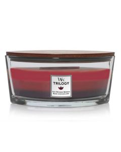 Ellipse WoodWick Candle Sun Ripened Berries Trilogy
