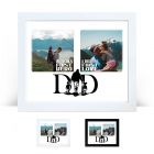 Personalised dad photo frames a son's first hero, a daughter's first love.