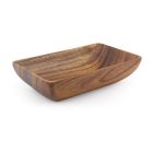Solid Acacia wood salad bowl