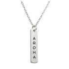Little Taonga Aroha Love Necklace in Silver
